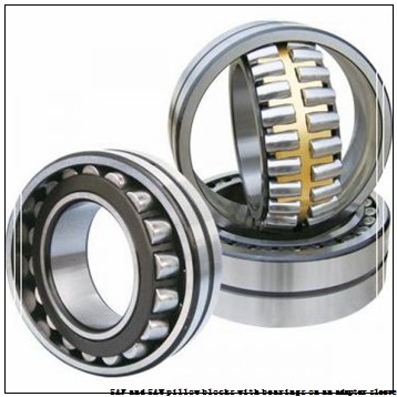 skf SAFS 22520-11 x 3.3/8 T SAF and SAW pillow blocks with bearings on an adapter sleeve