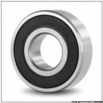 25 mm x 47 mm x 12 mm  skf W 6005-2Z Deep groove ball bearings