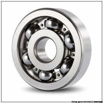 17 mm x 40 mm x 12 mm  skf W 6203 Deep groove ball bearings