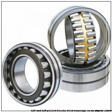 skf SAF 1610 x 1.5/8 T SAF and SAW pillow blocks with bearings on an adapter sleeve