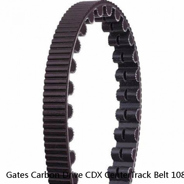 Gates Carbon Drive CDX CenterTrack Belt 108 tooth Black / Black
