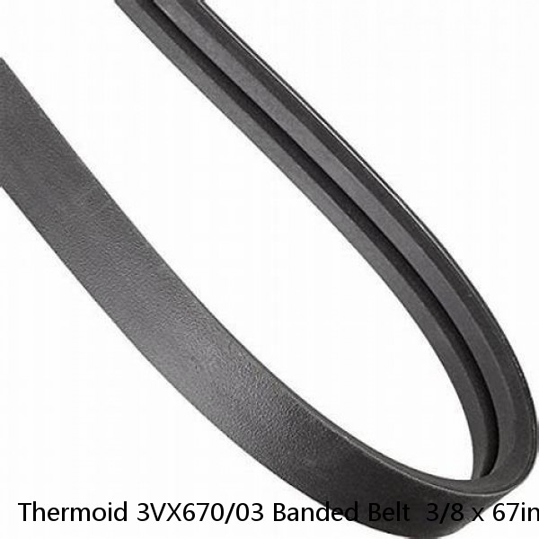 Thermoid 3VX670/03 Banded Belt  3/8 x 67in OC  3 Band 3/3VX670 #1 small image