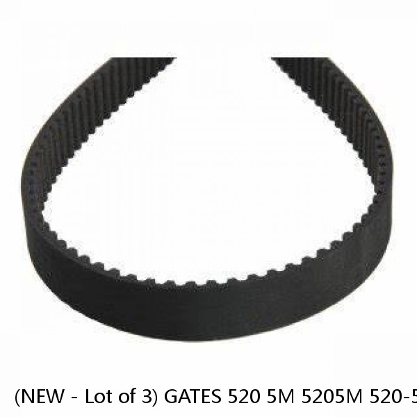 (NEW - Lot of 3) GATES 520 5M 5205M 520-5M PowerGrip HTD Timing Belt  #1 small image
