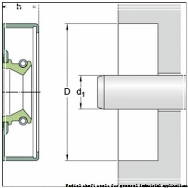 skf 11269 Radial shaft seals for general industrial applications #3 image