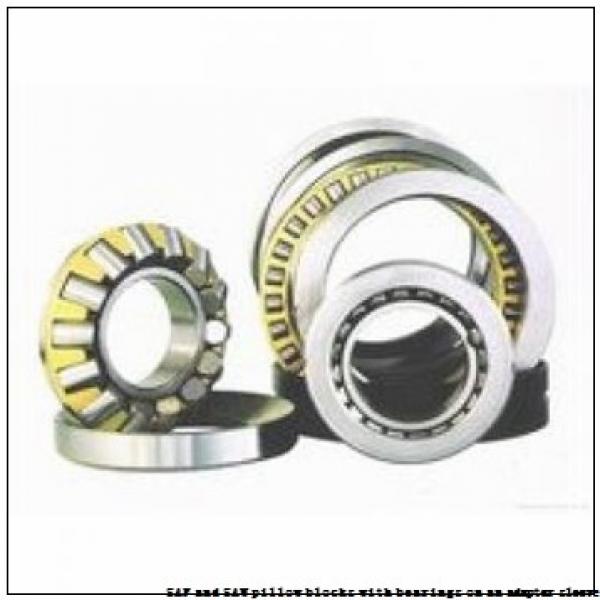 skf SAFS 23034 KAT x 5.13/16 SAF and SAW pillow blocks with bearings on an adapter sleeve #2 image