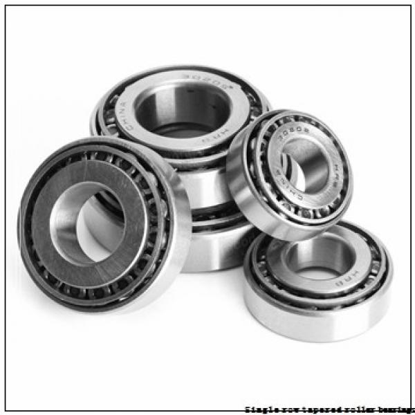 38,1 mm x 85,725 mm x 30,162 mm  NTN 4T-3875/3820 Single row tapered roller bearings #1 image