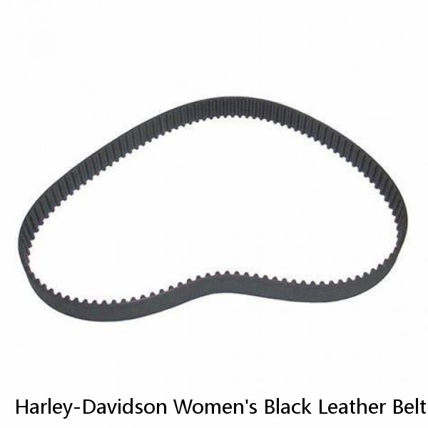 Harley-Davidson Women's Black Leather Belt Size 36"  Model 97913-01VX #1 image